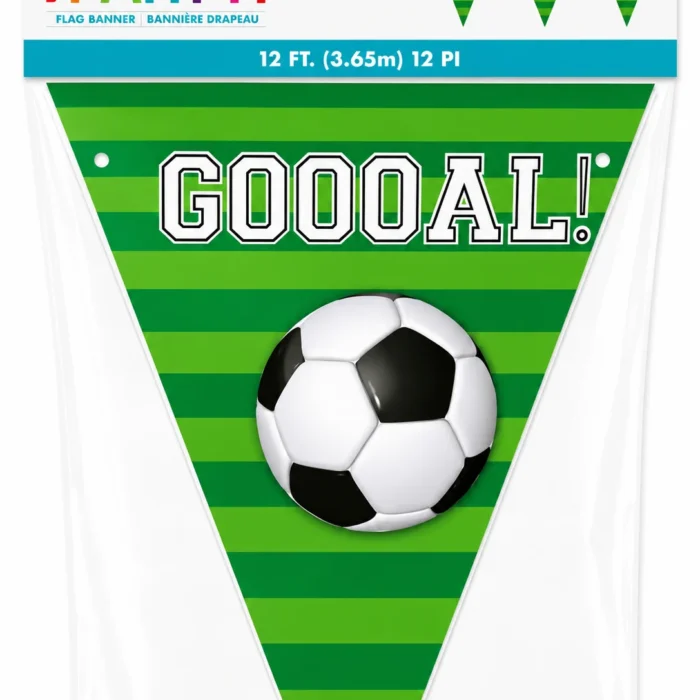 Soccer “GOOOAL!” Flag Banner