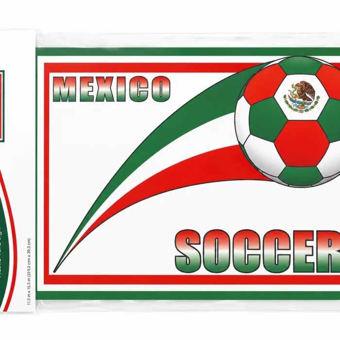 Mexico Soccer Plastic Yard Sign
