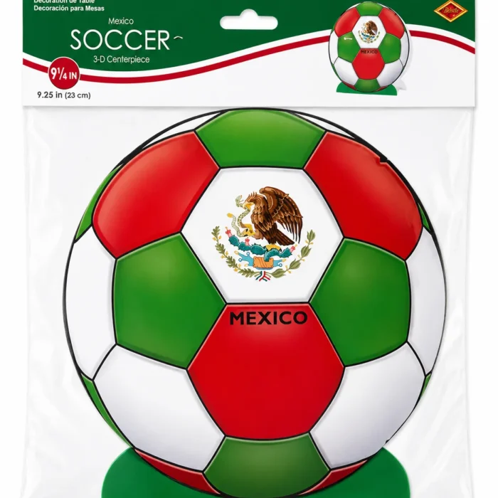 Mexico Soccer 3-D Centerpiece