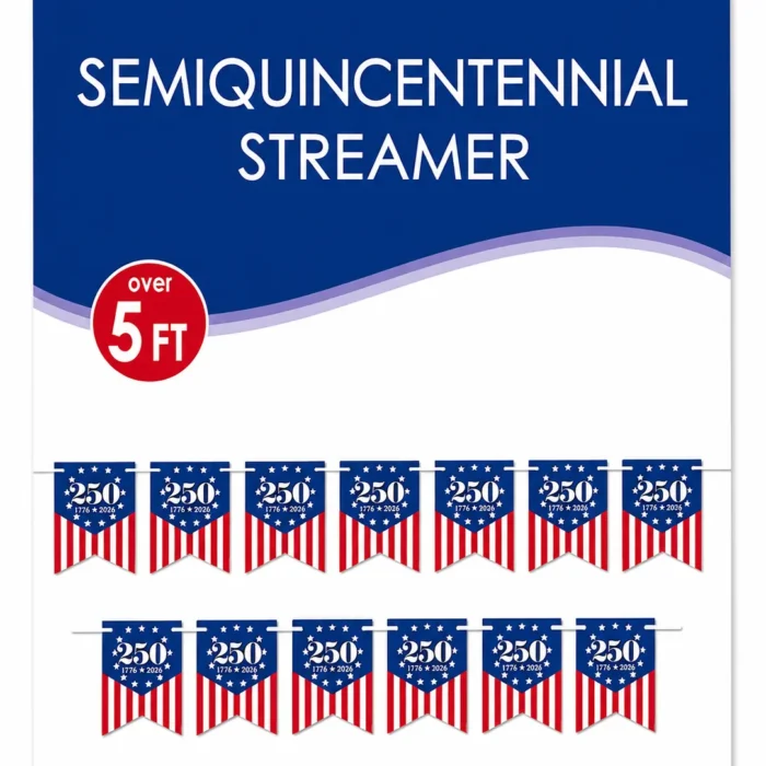 Semiquincentennial Patriotic 250th Anniversary Decoration