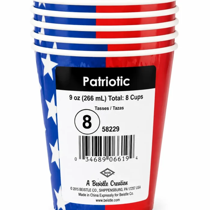 Patriotic Paper Cups