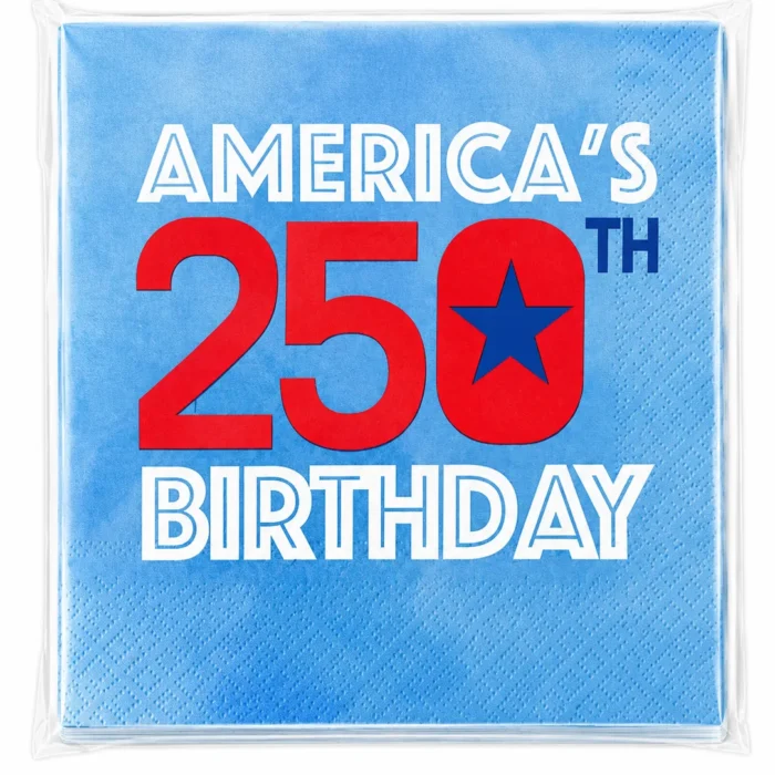 America’s 250th Birthday Beverage Napkins